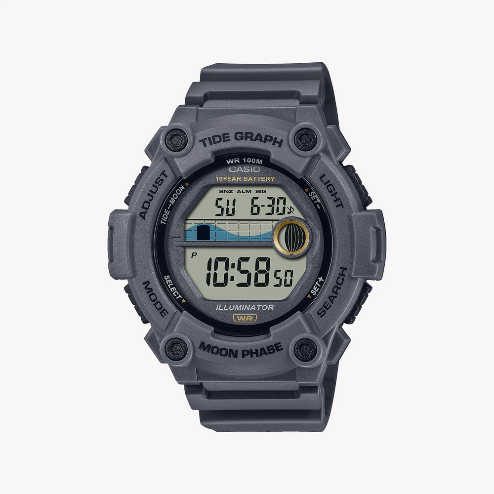 Casio Ws-1300h-8avdf Adventure Ready - Men's Sporty Gray Resin Watch by i-watch