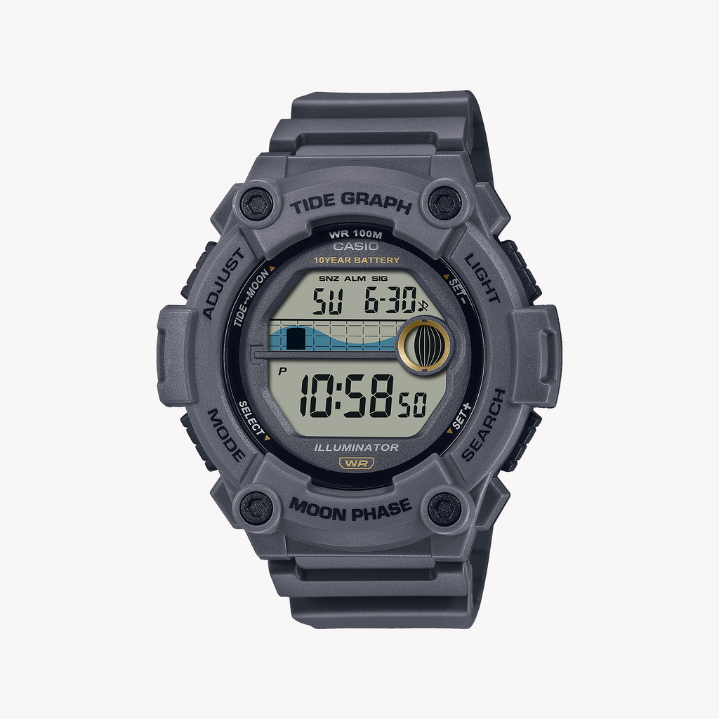 CASIO WS-1300H-8AVDF ADVENTURE READY - MEN'S SPORTY GRAY RESIN WATCH