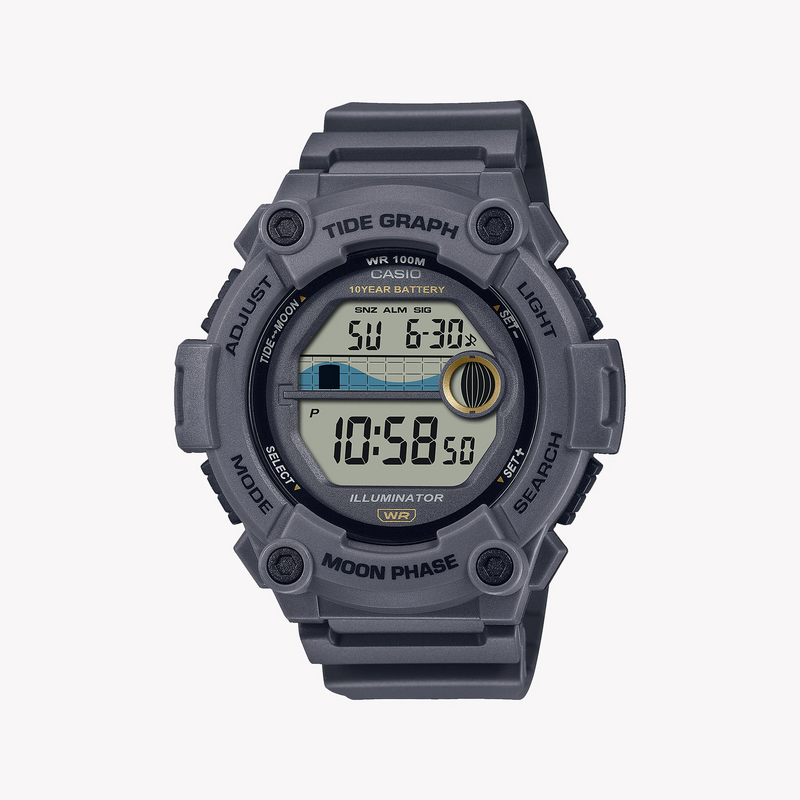 Casio Ws-1300h-8avdf Adventure Ready - Men's Sporty Gray Resin Watch by i-watch