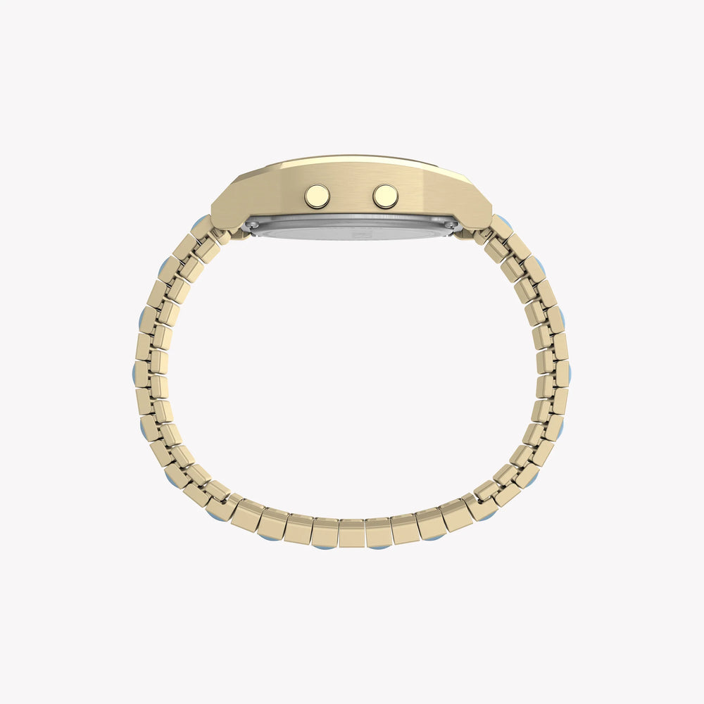 Timex Unisex Gold-Tone Watch, Blue Accents | Tw2w40800 by i-watch