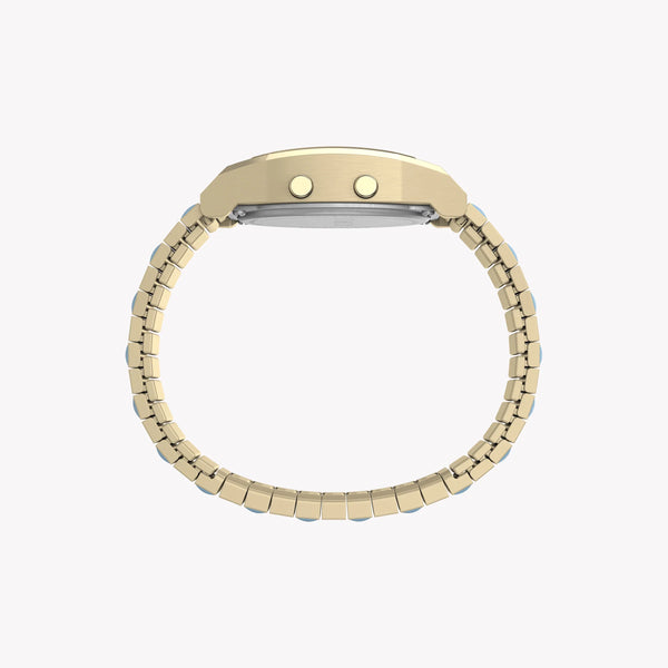 Timex Unisex Gold-Tone Watch, Blue Accents | Tw2w40800 by i-watch
