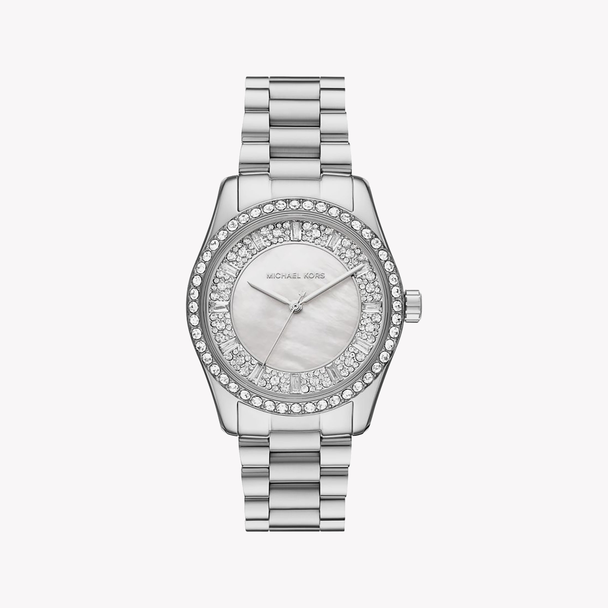 MICHAEL KORS MK7445 ELEGANT TIMEPIECE - MODERN SILVER CHARM FOR THE STYLISH WOMAN