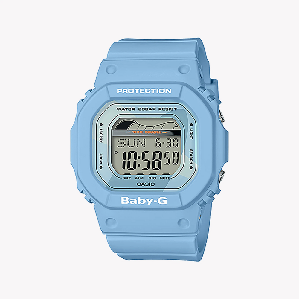 Baby-G Women's Blue Resin Watch, Stylish & Functional | Blx-560-2dr by i-watch