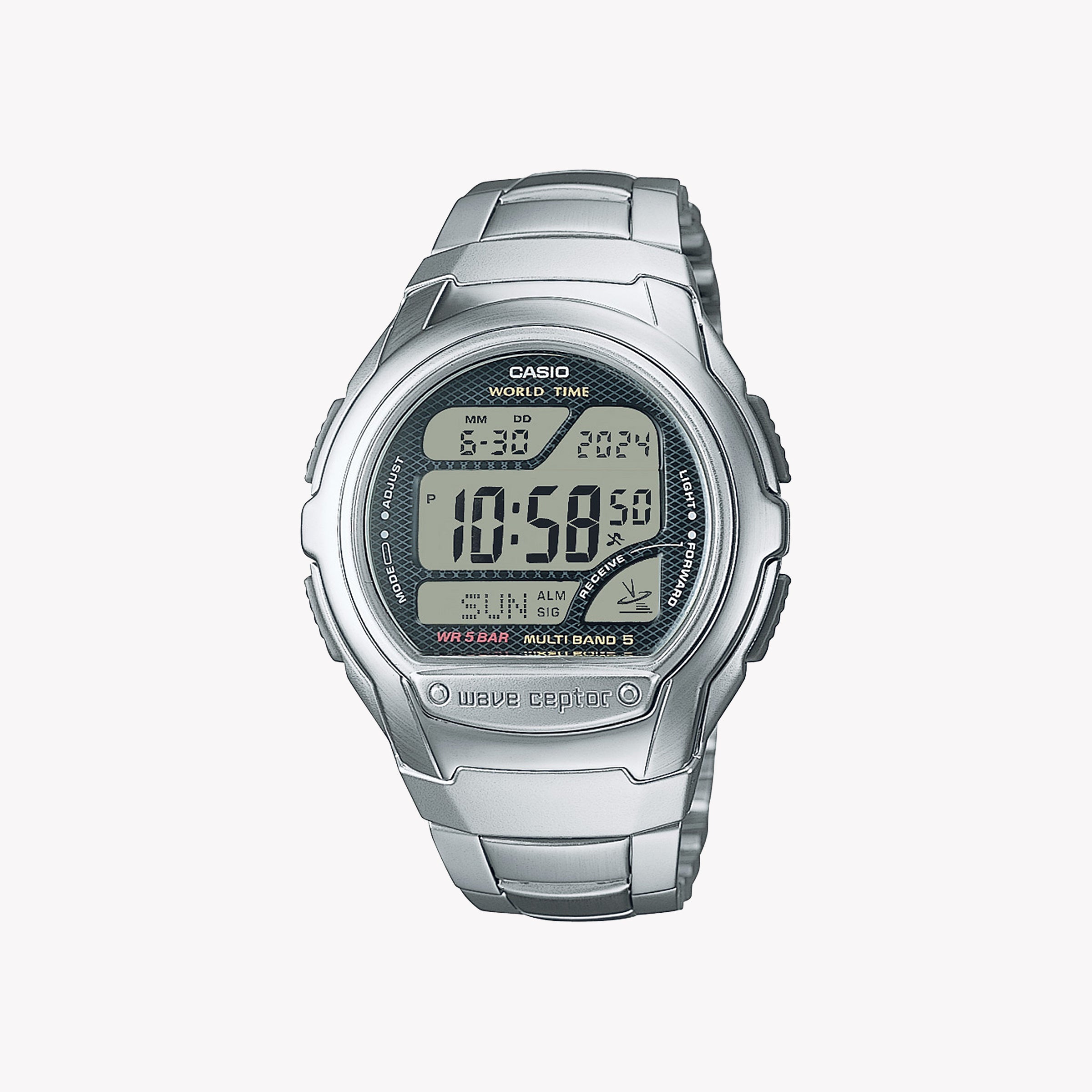 CASIO WV-58RD-1AEF ELEGANTLY DURABLE - CLASSIC MEN'S WATCH WITH STAINLESS STEEL & RESIN DESIGN