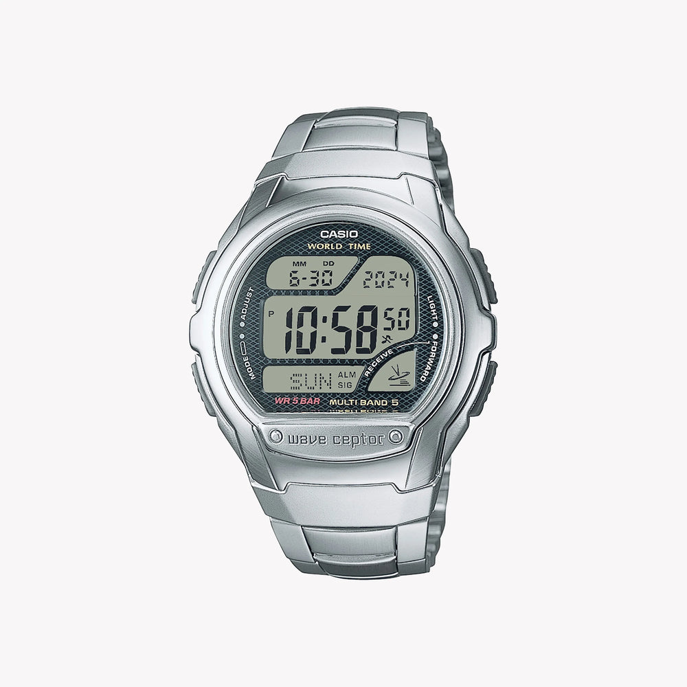Casio Men's Silver & Resin Watch, Stainless Steel | Wv-58rd-1aef by i-watch