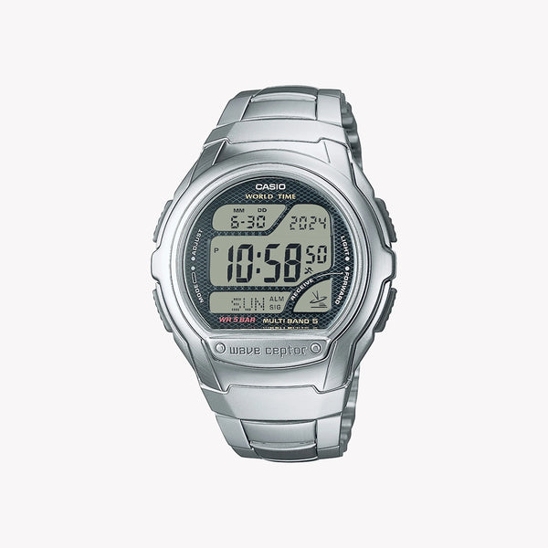 Casio Men's Silver & Resin Watch, Stainless Steel | Wv-58rd-1aef by i-watch