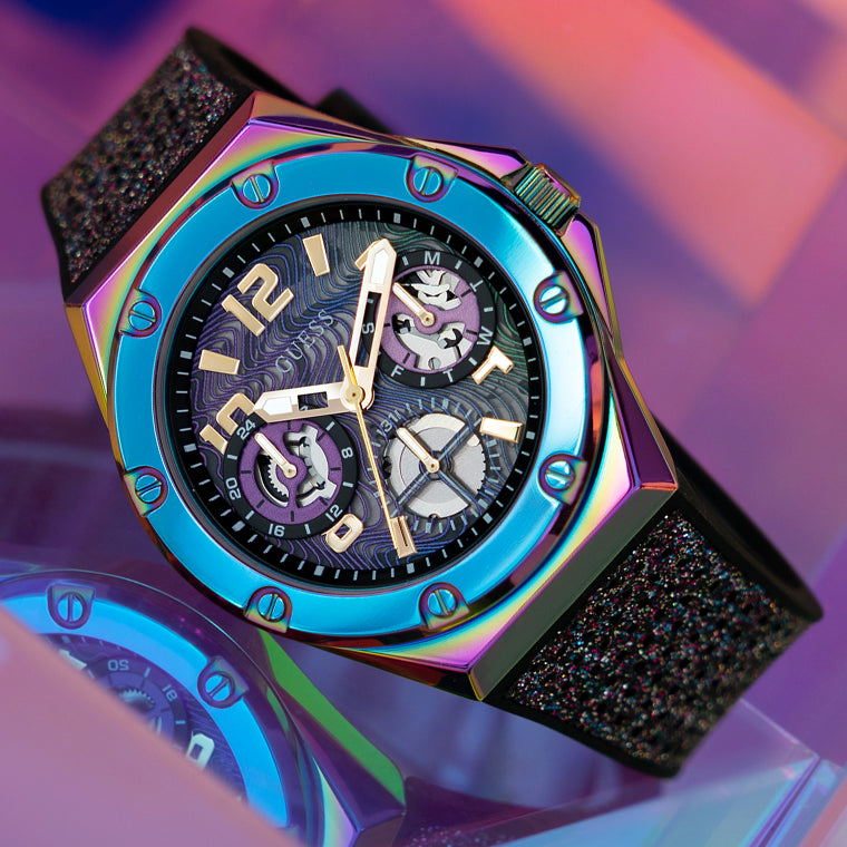 GUESS GW0620L4 RADIANT SPLASH - VIBRANT MULTICOLOR WOMEN'S TIMEPIECE-i-Watch-4