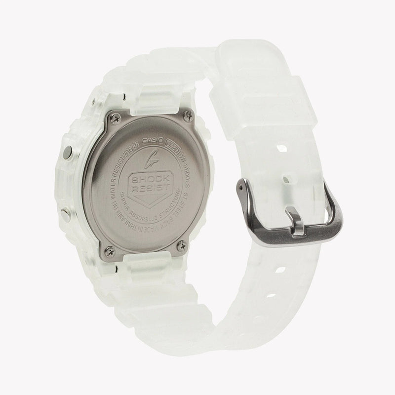 G-Shock Dw-5600ls-7dr - Elegantly Rugged White Resin Men's Watch by i-watch