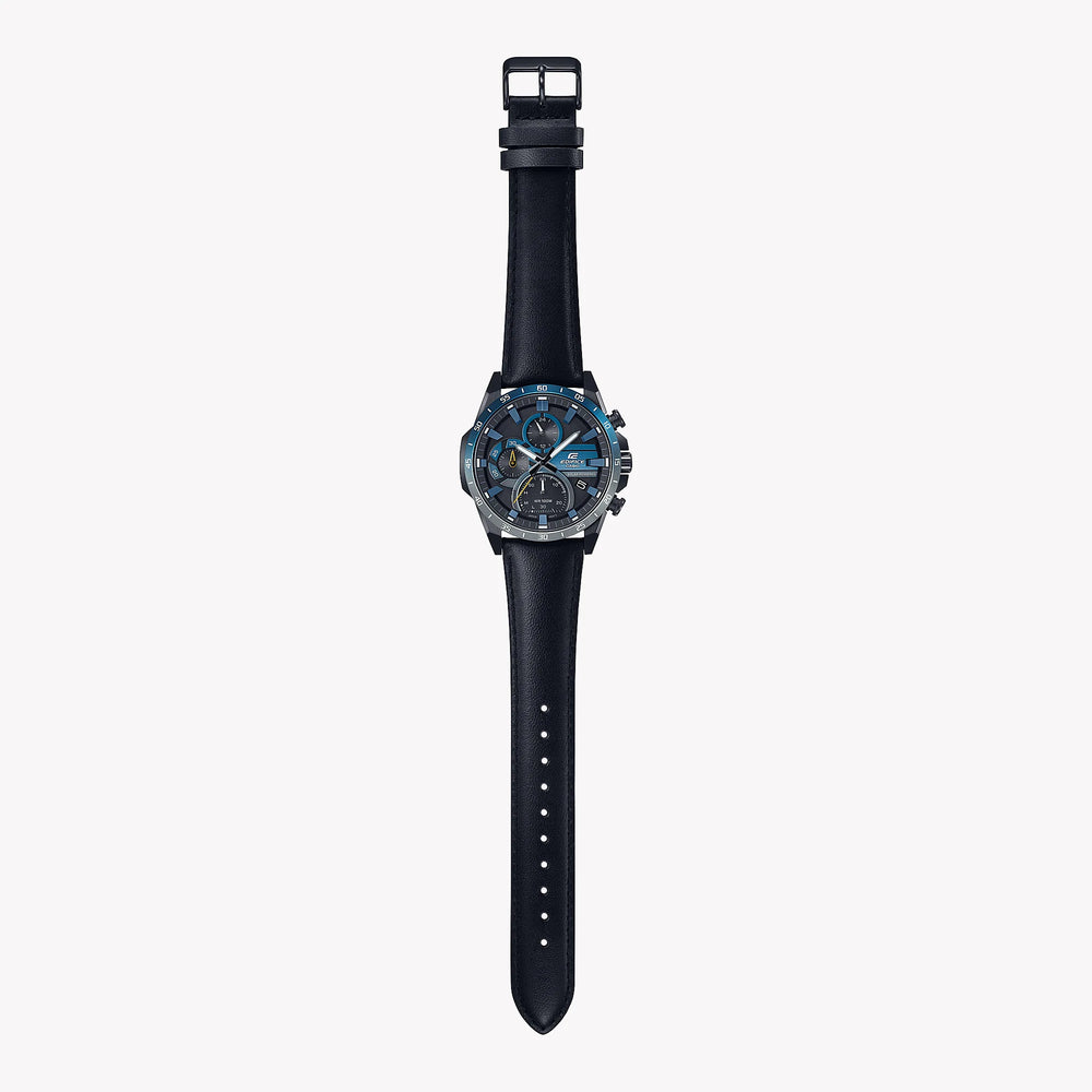 Casio Men's Stainless Steel Watch, Black Leather | Eqs-940nl-1avuef by i-watch