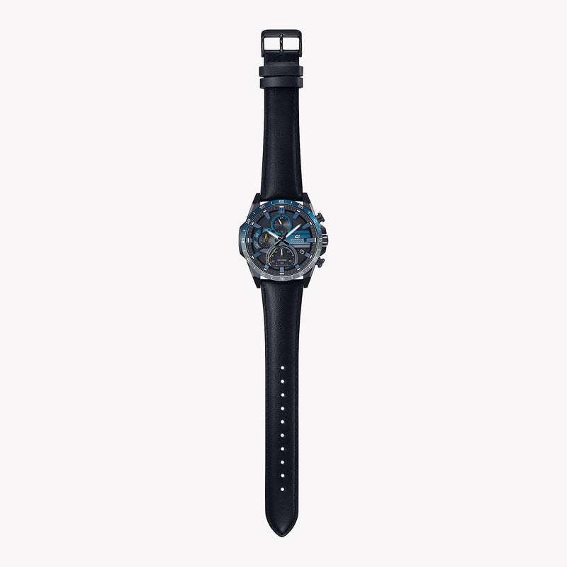 Casio Men's Stainless Steel Watch, Black Leather | Eqs-940nl-1avuef by i-watch