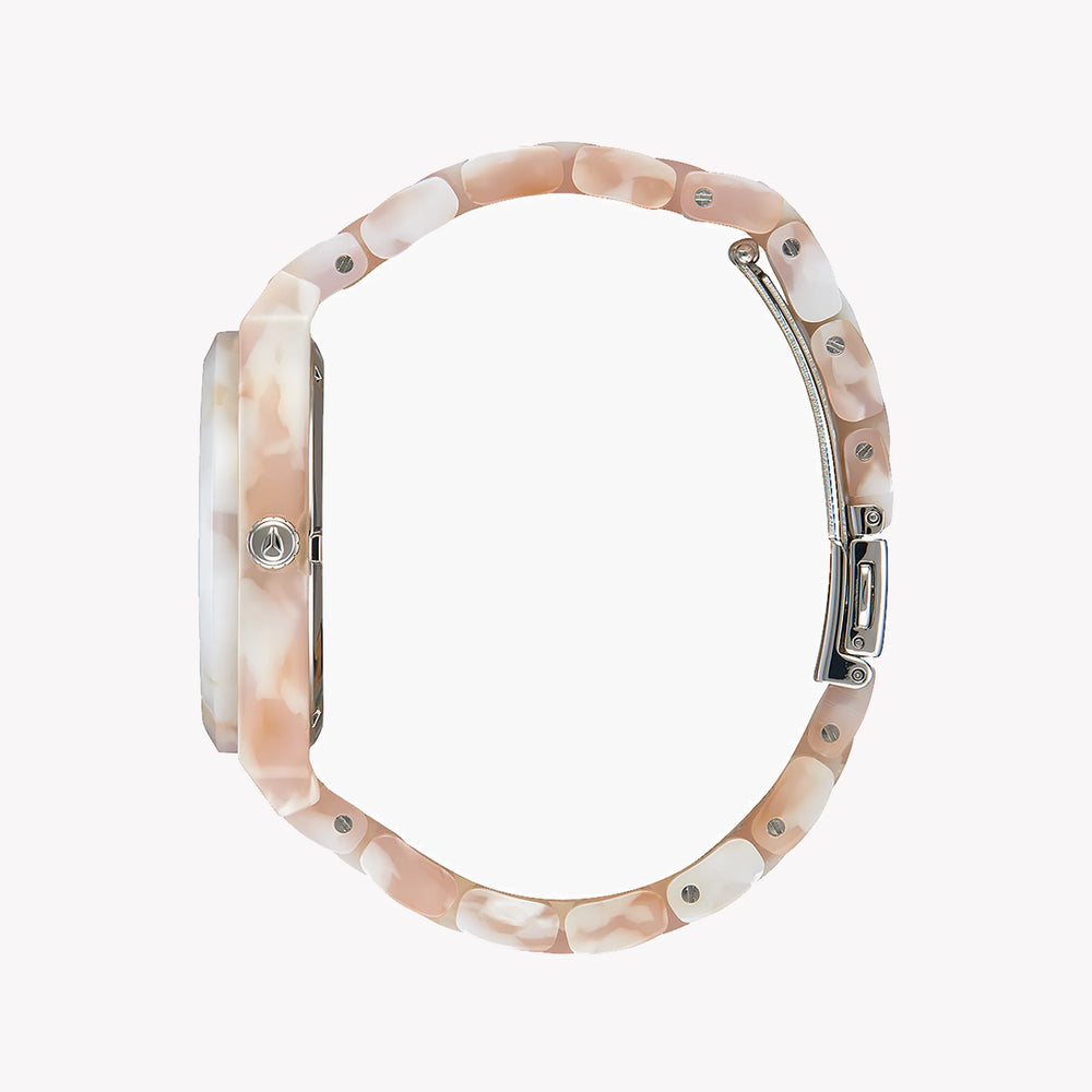 Nixon Women's Multicolore Plastic Watch, Silver Dial | A327-718 by i-watch