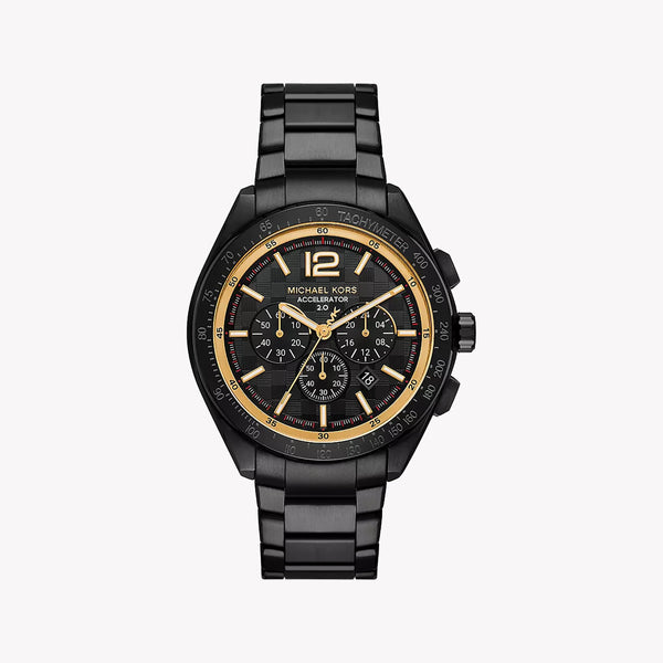 MICHAEL KORS MK9179 BLACK STAINLESS STEEL - ELEGANT TIMEPIECE FOR MODERN MEN