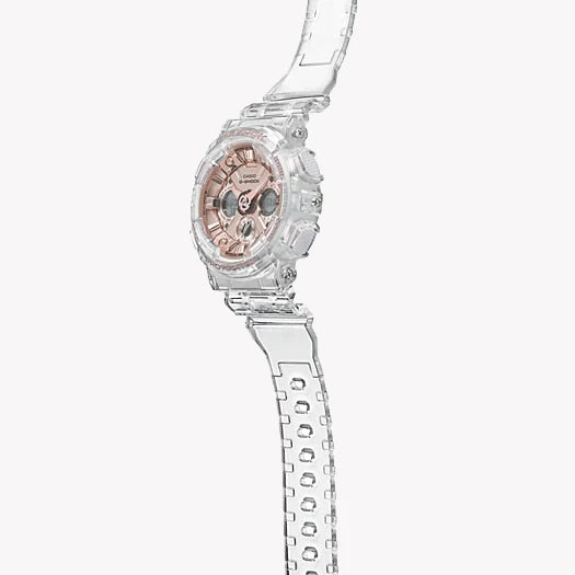 G-Shock Women's White Resin Watch, Digital Dial | Gma-S120sr-7adr by i-watch