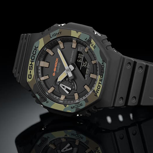 CASIO G-SHOCK GA-2100SU-1AER BLACK DYNAMIC - ULTIMATE ADVENTURE MEN'S WATCH-i-Watch-2