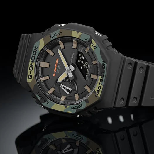CASIO G-SHOCK GA-2100SU-1AER BLACK DYNAMIC - ULTIMATE ADVENTURE MEN'S WATCH-i-Watch-2