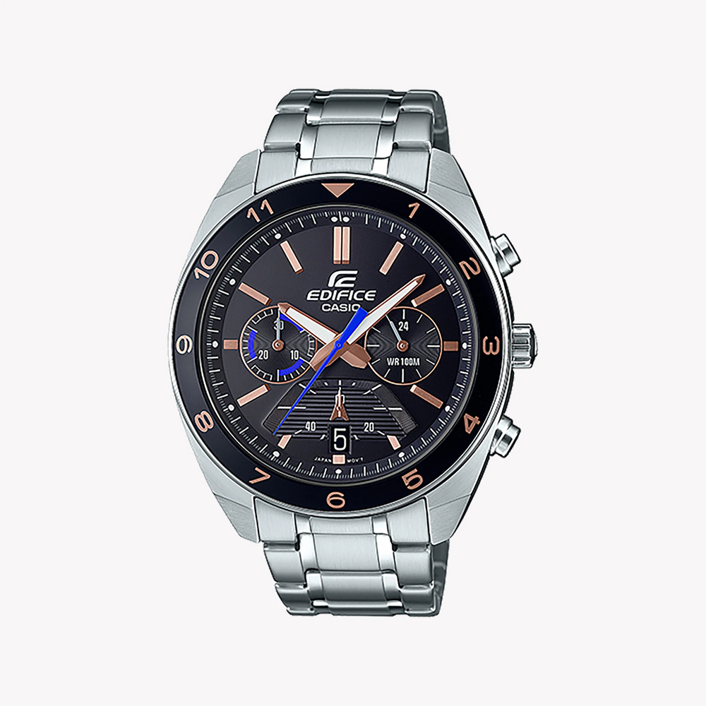 Casio Edifice Efv-590d-1avudf - Bold Adventures Men's Watch With Stylish Black Dial by i-watch