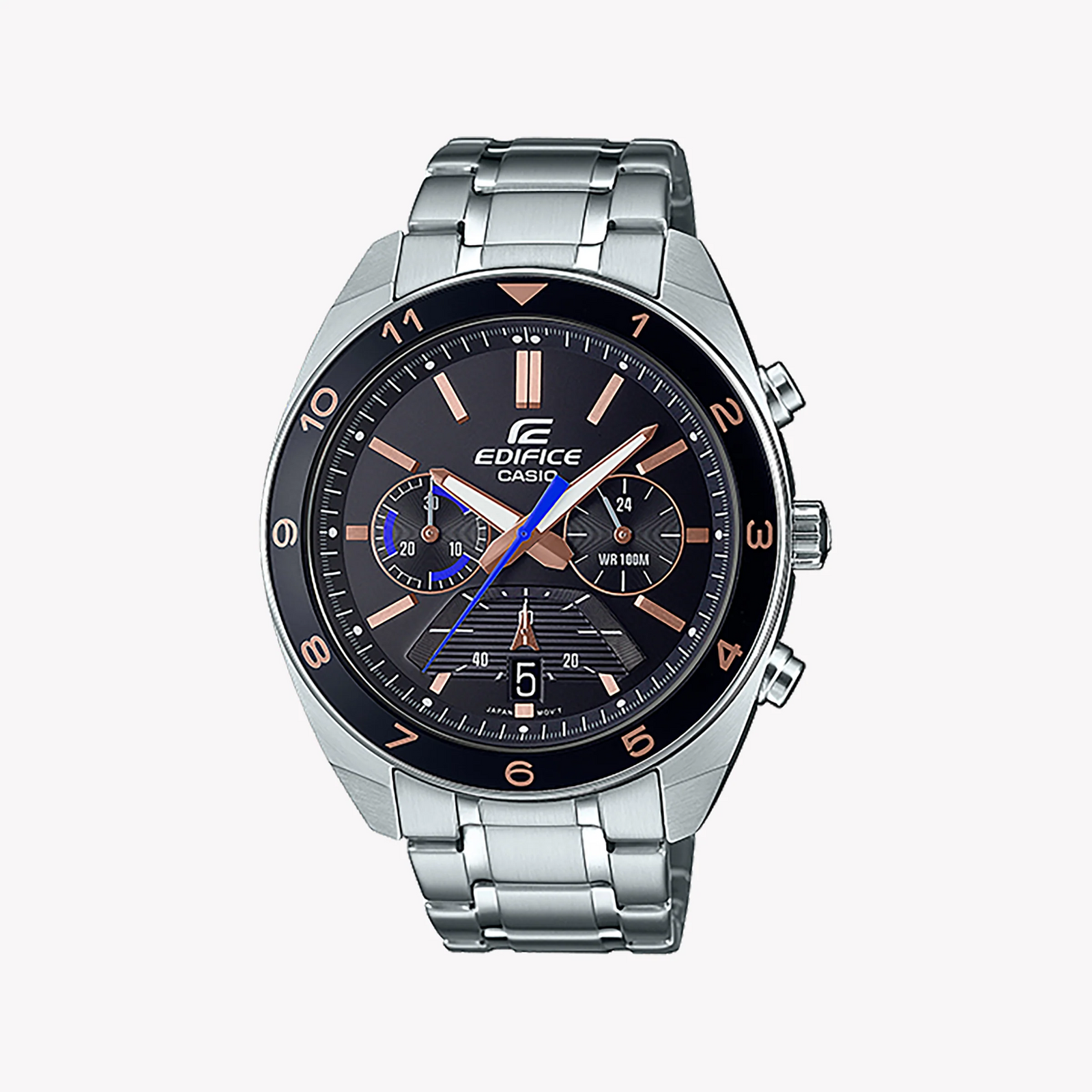 Casio Edifice Efv-590d-1avudf - Bold Adventures Men's Watch With Stylish Black Dial by i-watch