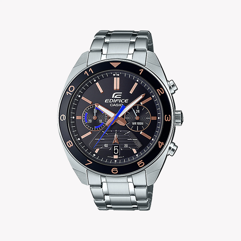 Casio Edifice Efv-590d-1avudf - Bold Adventures Men's Watch With Stylish Black Dial by i-watch