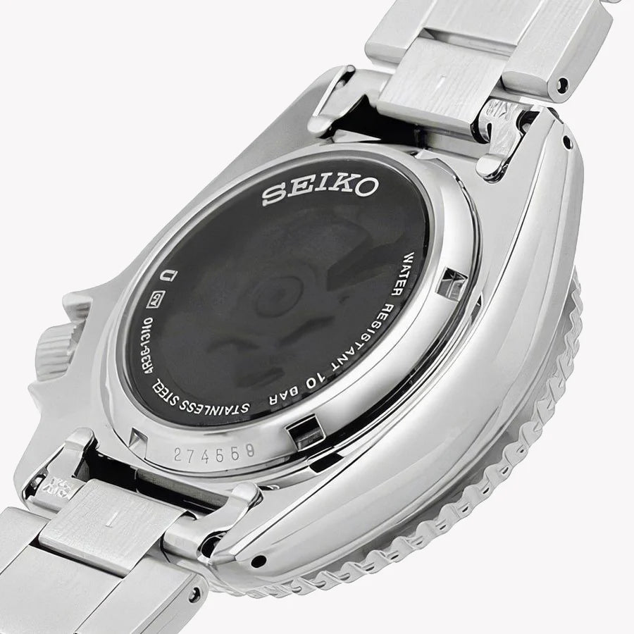 Seiko Men's Silver Stainless Steel, Brown Dial | Srpj47k1 by i-watch