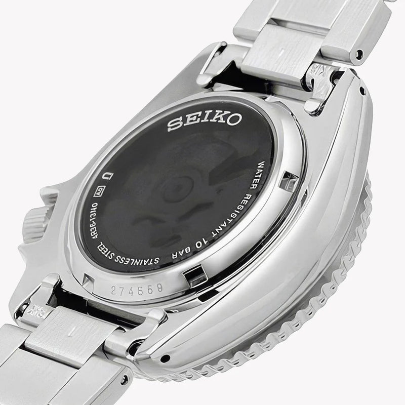 Seiko Men's Silver Stainless Steel, Brown Dial | Srpj47k1 by i-watch