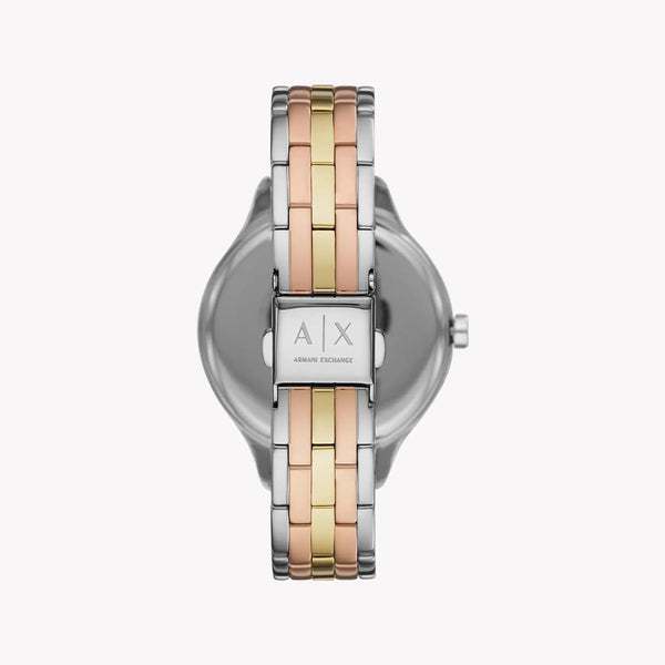 A|X Armani Exchange Women's Silver/Gold Watch, Silver Dial | Ax5615 by i-watch