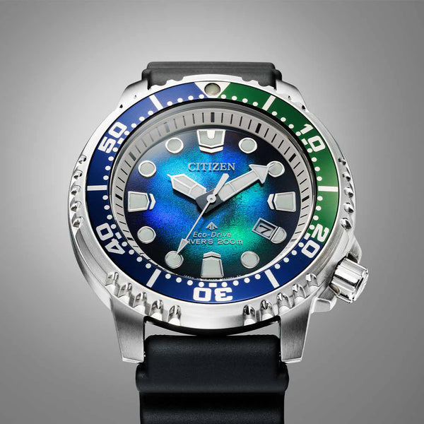 Citizen Bn0166-01l Dynamic Diver - Vibrant Multi-Colored Timepiece For The Adventurous Man by i-watch