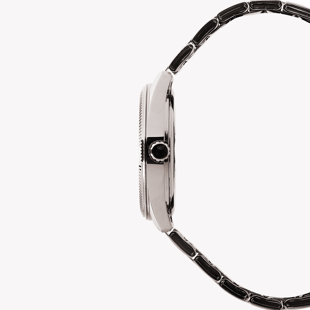 CASIO MTP-1302D-1A1VDF - ELEGANTLY VERSATILE MEN’S WATCH WITH SILVER METAL BAND & CLASSIC BLACK DIAL-i-Watch-2