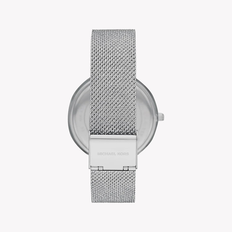 Michael Kors Women's Silver Stainless Steel, Pink Dial | Mk4518 by i-watch