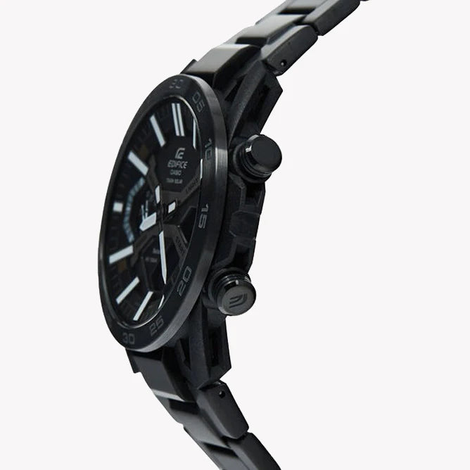 EDIFICE ECB-2000DC-1BEF DYNAMIC VERSATILITY - MEN'S BLACK RESIN & STAINLESS STEEL WATCH-i-Watch-2