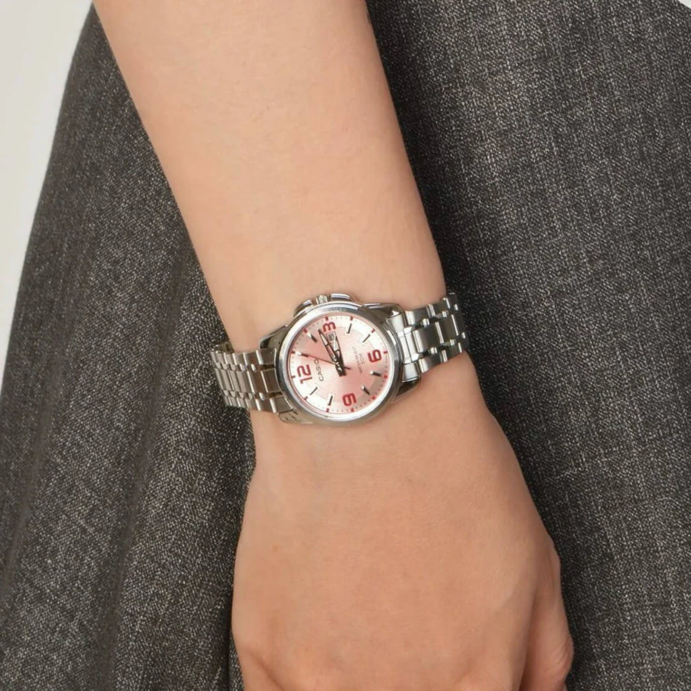 Timeless Elegance Women's Silver Stainless Steel Watch | Ltp-1314d-5avdf by i-watch