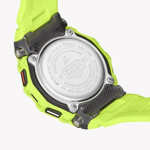 G-Shock Men's Green Resin Watch, Shock Resistant | Gbd-200-9dr by i-watch
