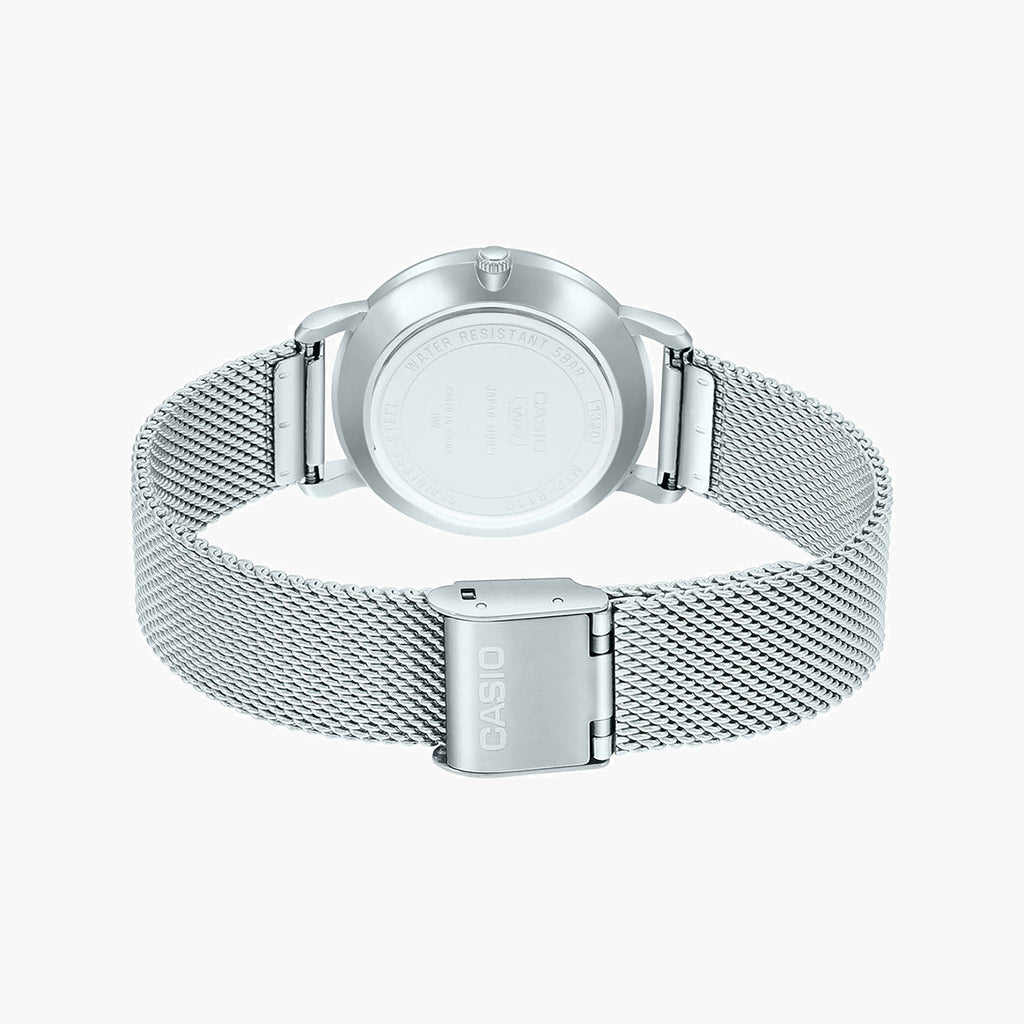 CASIO MTP-B300M-1AVDF SPORTY ELEGANCE - MEN'S STAINLESS STEEL WATCH with Black Dial & Date Display-i-Watch-3