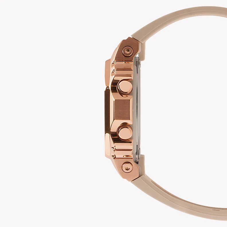 G-Shock Gm-S5600pg-4dr Rose Gold - Elegantly Strong Women's Timepiece by i-watch