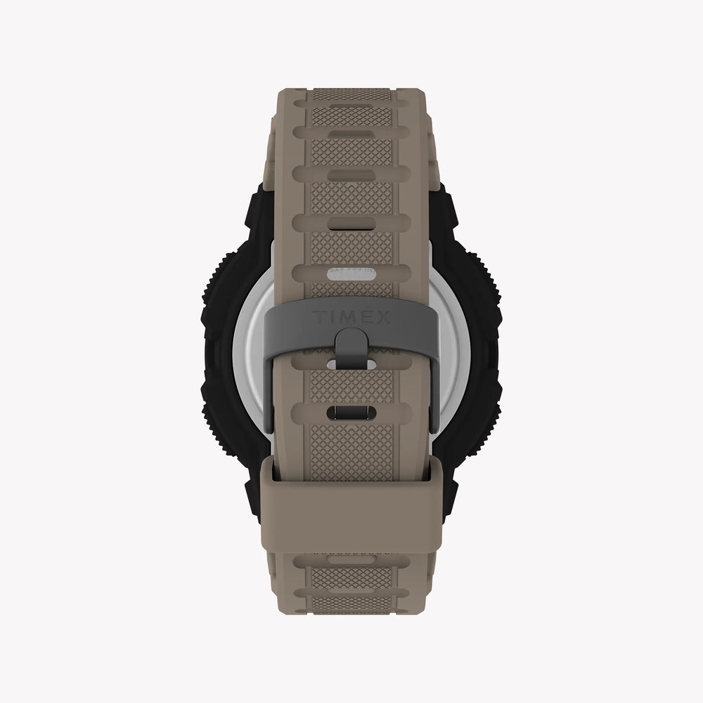 Timex Men's Resin Watch, Black/Tan | Ufc Rumble Digital by i-watch