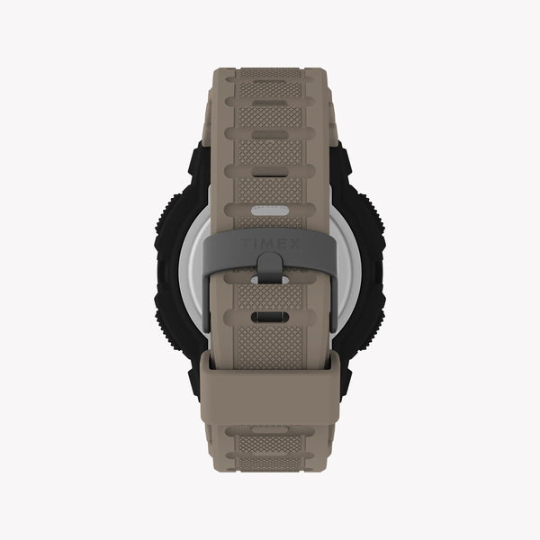 Timex Men's Resin Watch, Black/Tan | Ufc Rumble Digital by i-watch