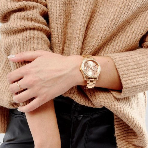 FOSSIL ES4315 ROSE GOLD ELEGANCE - TIMELESS WOMEN'S WATCH FOR MODERN GLAMOUR-i-Watch-3
