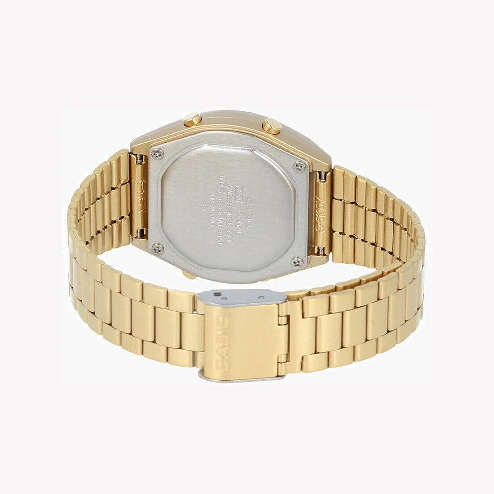 Casio Men's Gold Resin Watch, Gold Stainless Steel | B640wgg-9df by i-watch