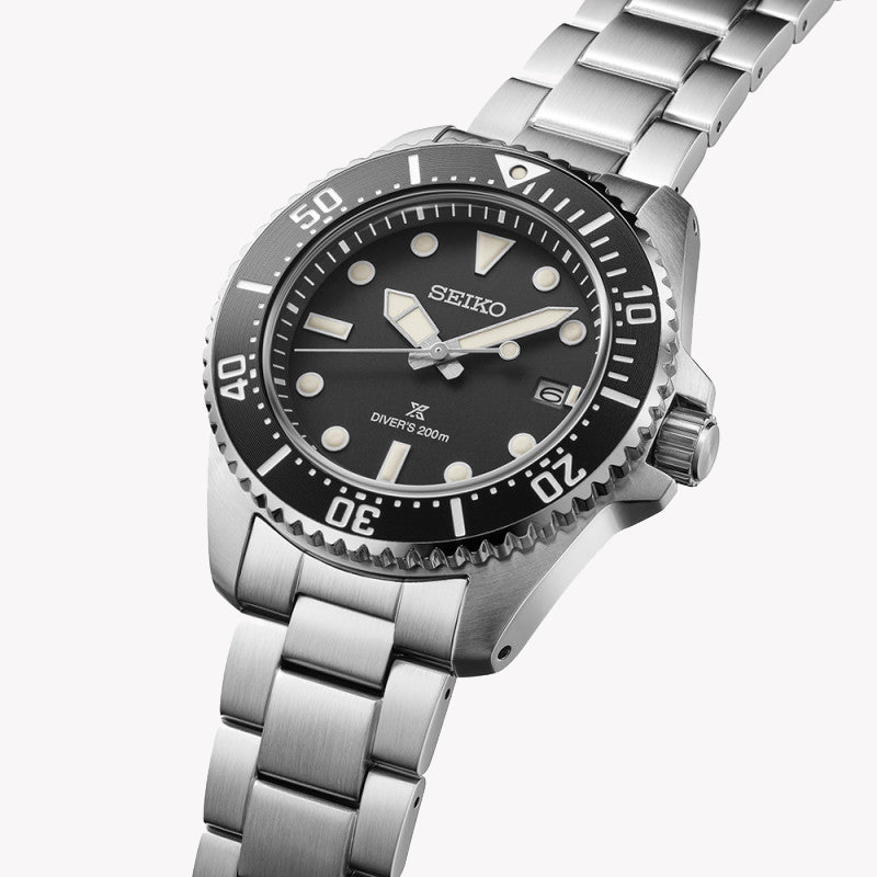 SEIKO SNE597P1 Men's Solar Watch - 41mm Black Dial, 20 ATM-i-Watch-2