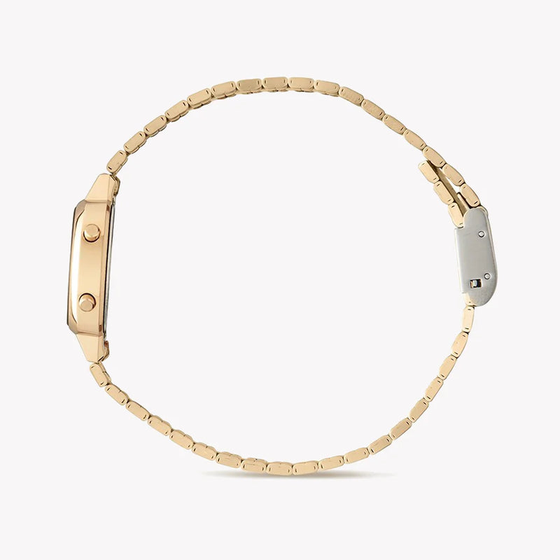 Casio Women's Gold Watch, Resin & Stainless Steel | La-670wga-9df by i-watch