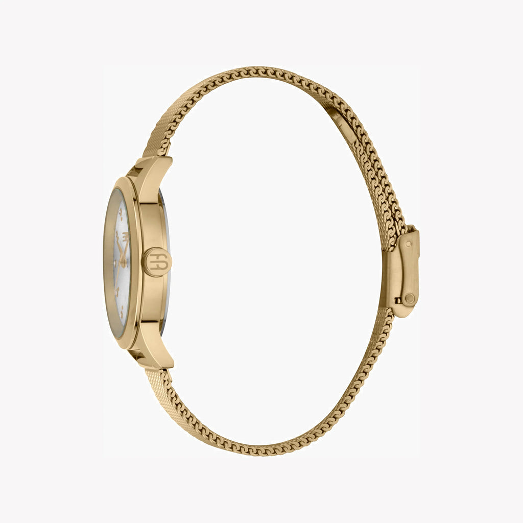 ESPRIT Women's Watch with Gold Stainless Steel Case and Gold Stainless Steel Band-i-Watch-2