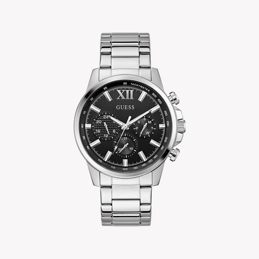 GUESS GW0900G1: Bold Men's Watch with Silver Stainless Steel-i-Watch