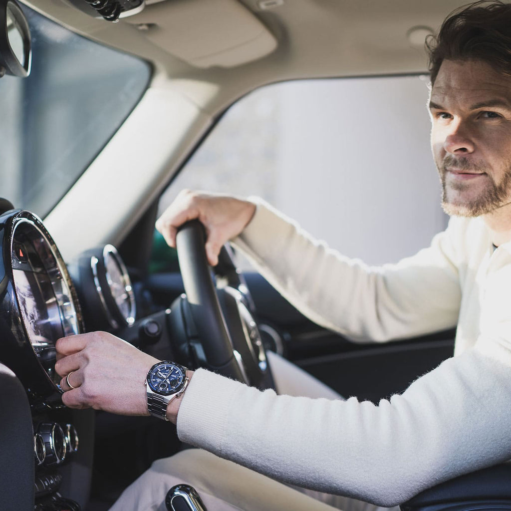 CASIO ECB-950DB-2AEF - TIMELESS ELEGANCE MEN'S SOLAR WATCH WITH STAINLESS STEEL BRACELET-i-Watch-6