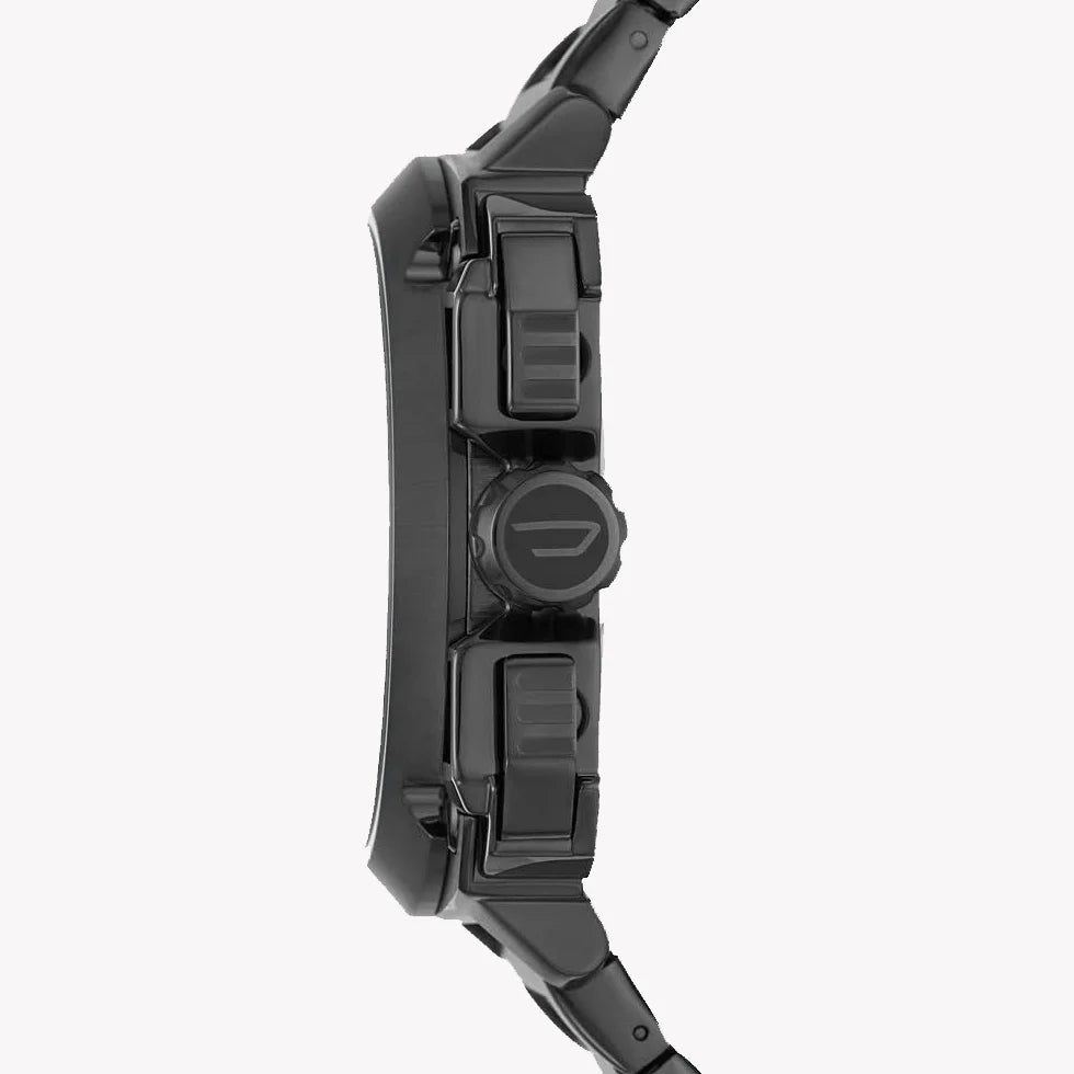 Diesel Men's Black Stainless Steel Watch, Black Dial | Dz7449 by i-watch