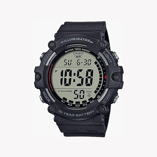 Casio AE-1500WH-1AV Digitale schwarze Herrenuhr