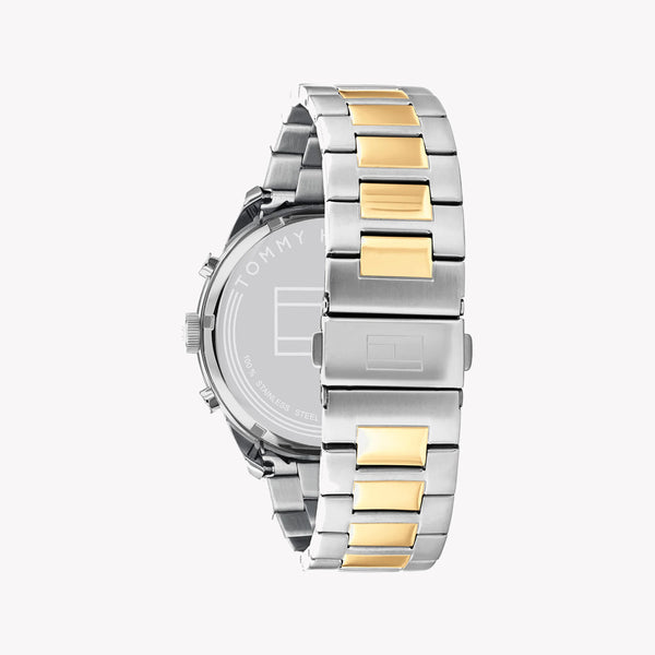 Tommy Hilfiger Men's Two-Tone Watch, Black Dial | 1791944 by i-watch