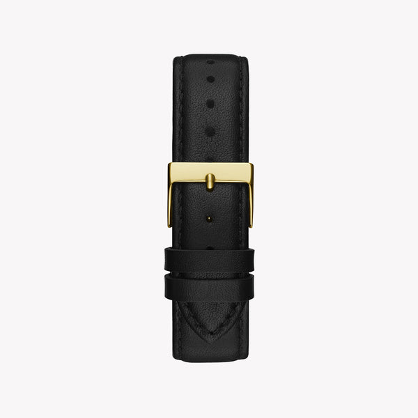Guess Men's Gold Watch, Black Leather Band | Gw0399l3 by i-watch