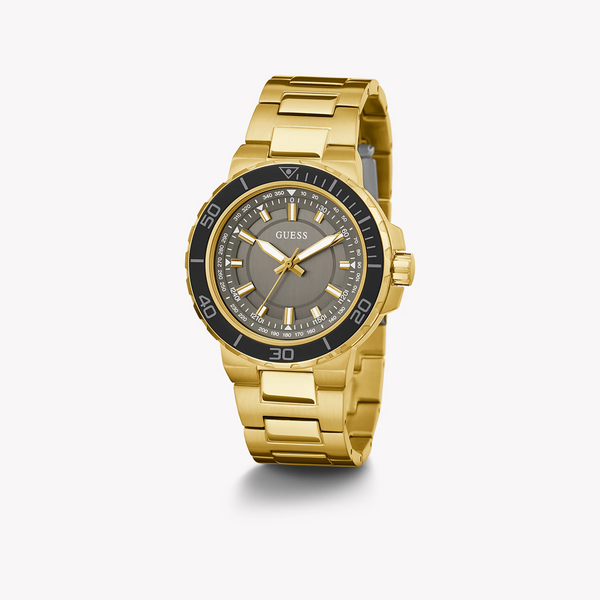 Guess Men's Gold Watch, Grey Dial | Gw0426g2 by i-watch