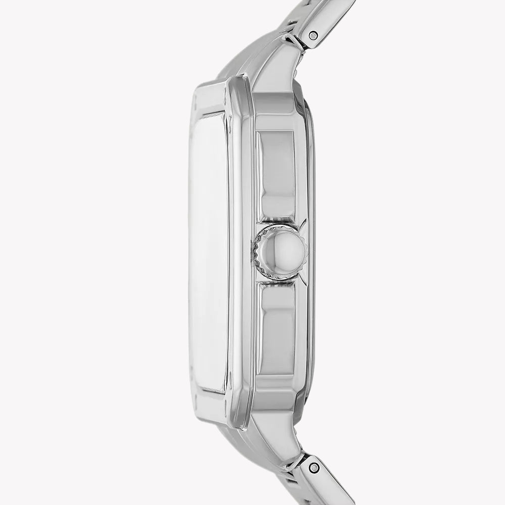 FOSSIL FS5933 ELEGANT SILVER & BLACK - TIMELESS MEN'S QUARTZ WATCH-i-Watch-2