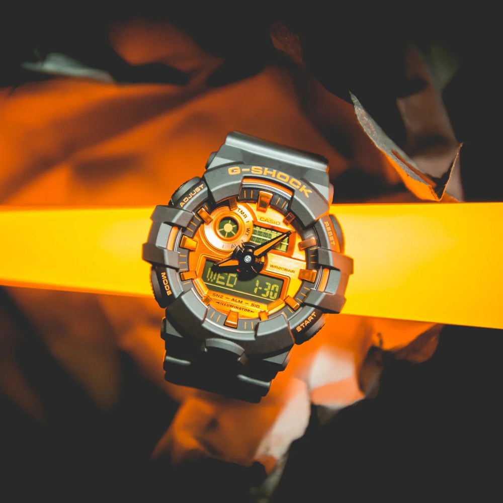 CASIO G-SHOCK GA-700BR-1ADR - BLACKOUT ADVENTURE READY MEN'S WATCH
