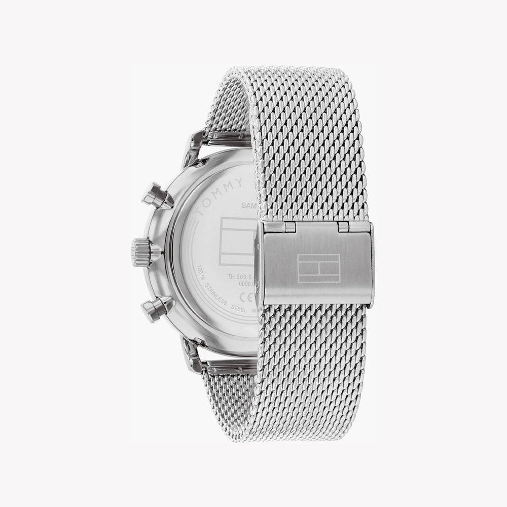 Tommy Hilfiger Men's Silver Watch, Green Dial | 1692189 by i-watch